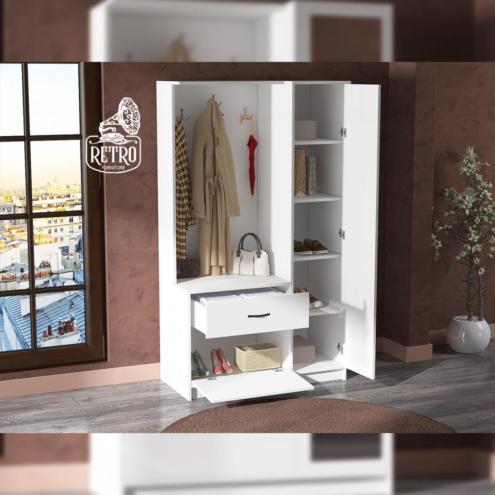 استمتع بأحدث تصميمات خزانة أحذية مع هذه القطعة الأنيقة والعصري