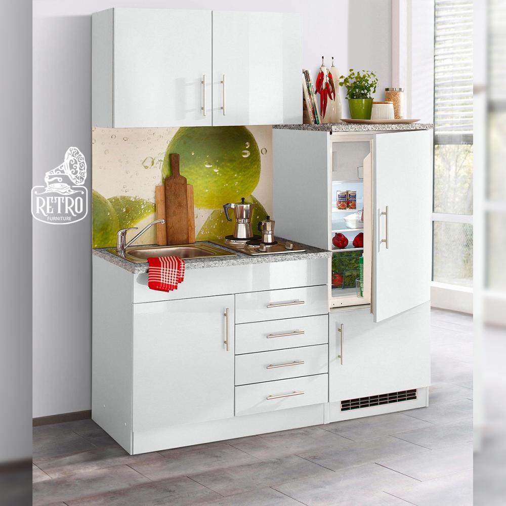 وحدة تخزين مطبخ-أبيض×رمادي