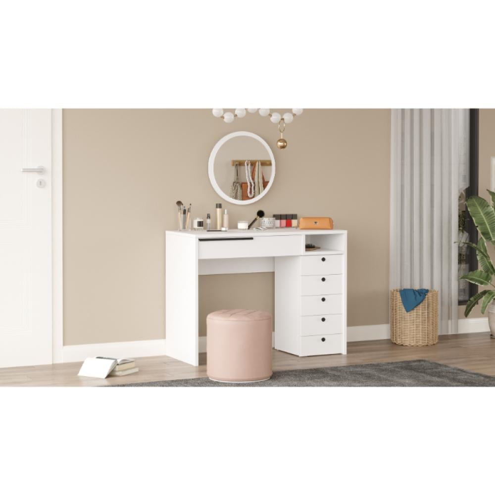 تسريحة مودرن 100سم - أبيض