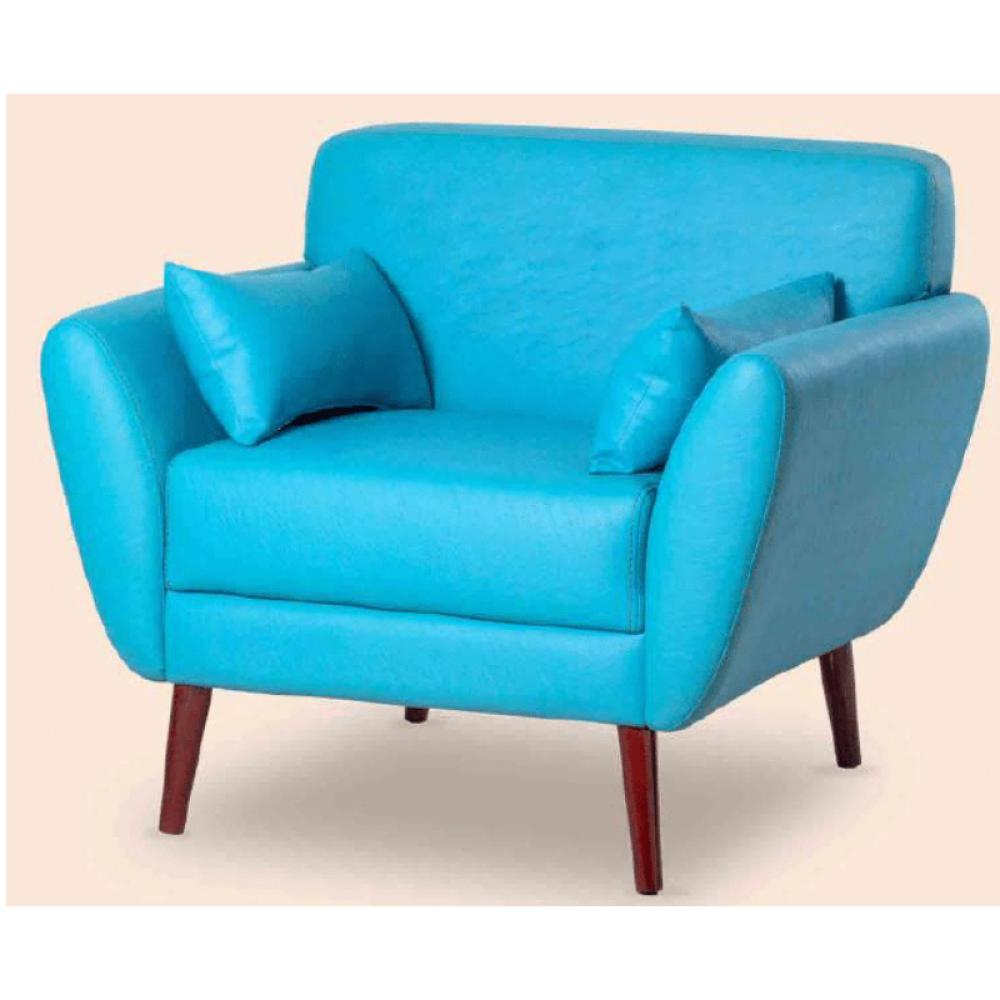 طقم أنتريه جلد-سماوي