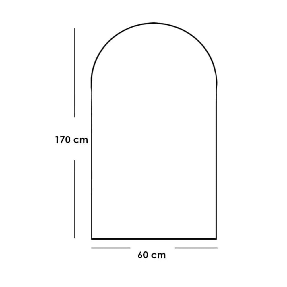 مرايا ستاند 170سم-اسود