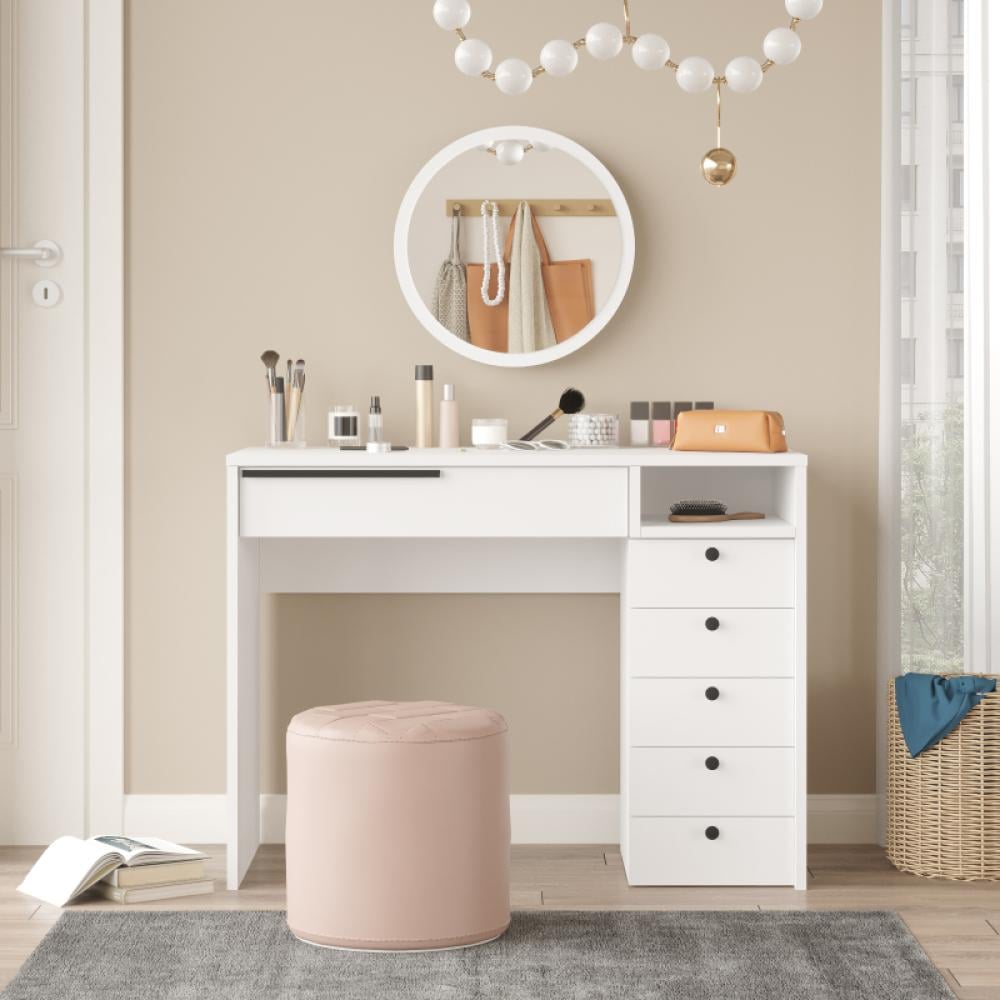 تسريحة مودرن 100سم - أبيض