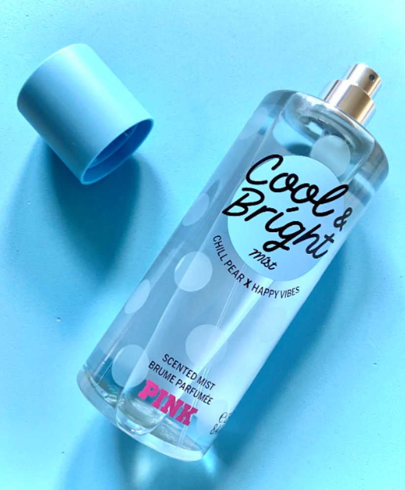 معطر للجسم فيكتوريا سيكريت بينك كول اند برايت ميست - سنتيد ميست (نسائي) 250مل