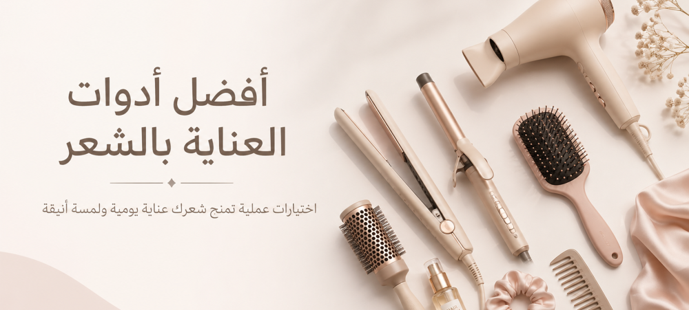 أفضل أدوات العناية بالشعر