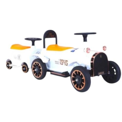 لعبة قطار كهربائية بأربع عجلات وجهاز تحكم عن بعد 6 فولت