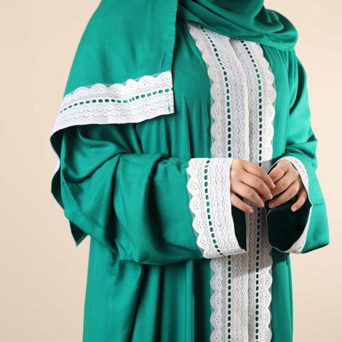 شرشف صلاة مفتوح اخضر