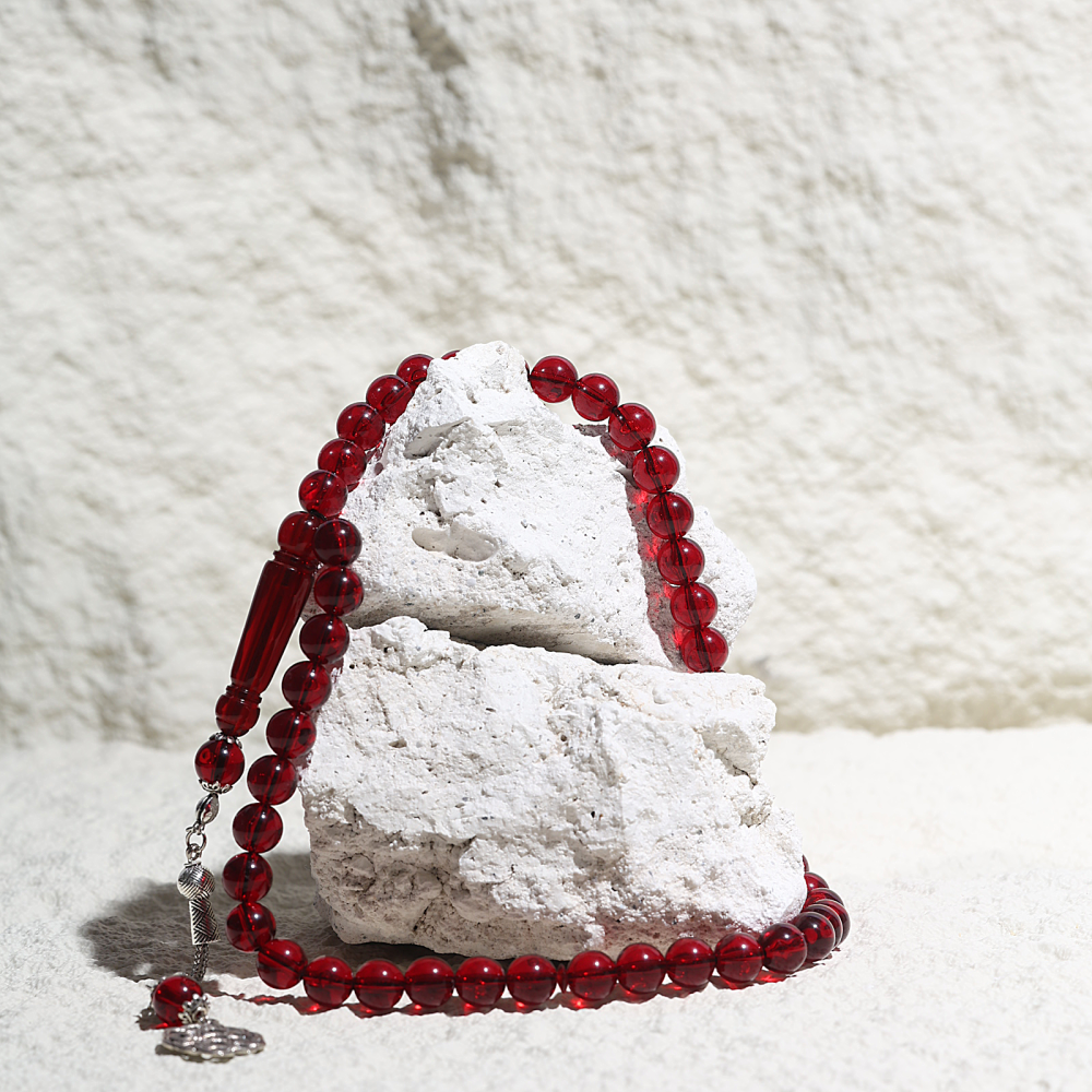 سبحة بكلايت حمراء