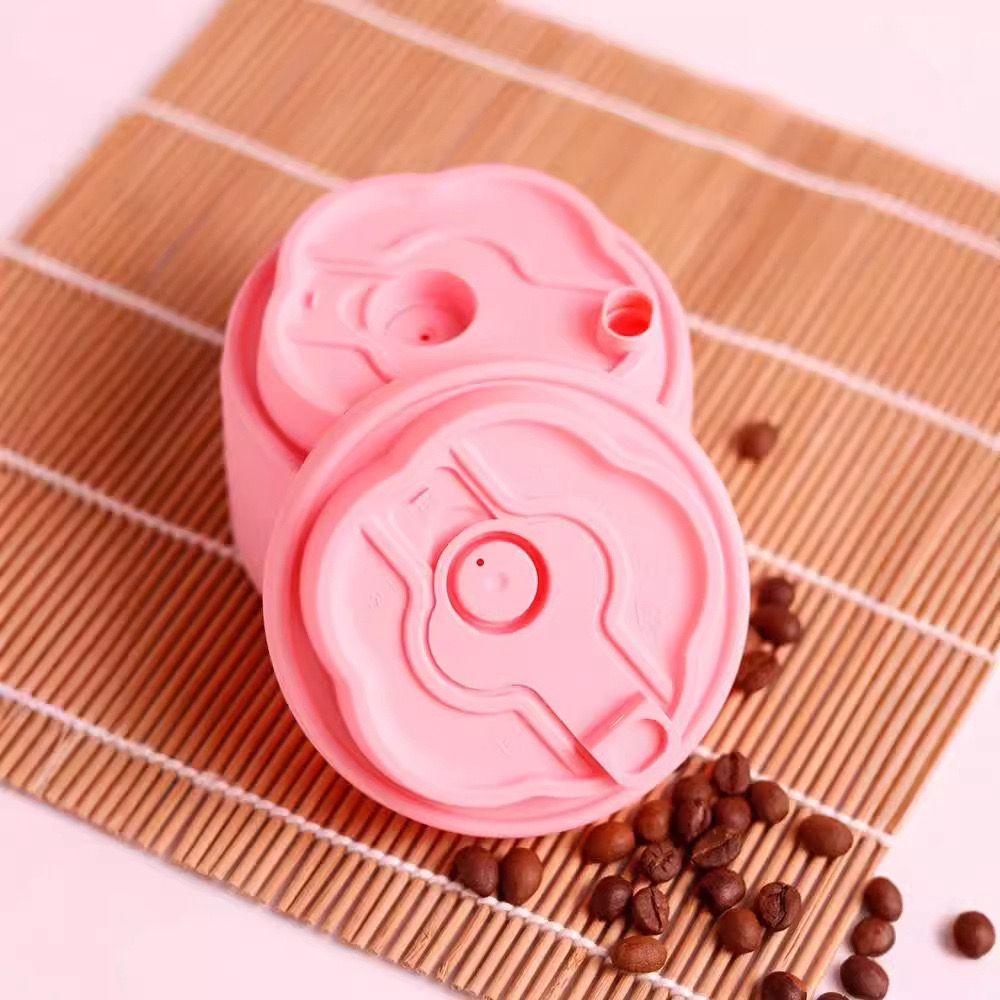 غطاء اكواب سيليكون بعدة الوان