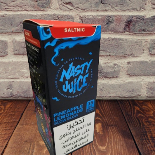 نكهة سولت ناستي أناناس ليمون Nasty Slow Blow Salt  30 مل