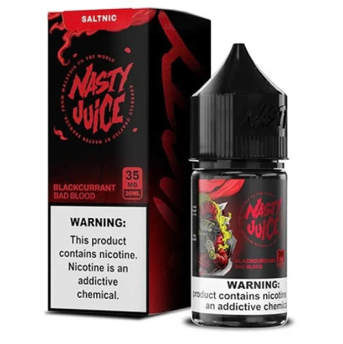 نكهة سولت ناستي باد بلود توت مشكل Nasty Bad Blood