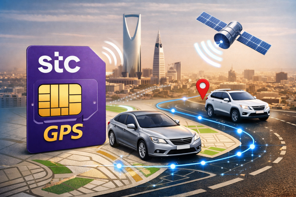 شريحة GPS STC لتتبع السيارات – لماذا هي الأكثر طلبًا في السعودية؟