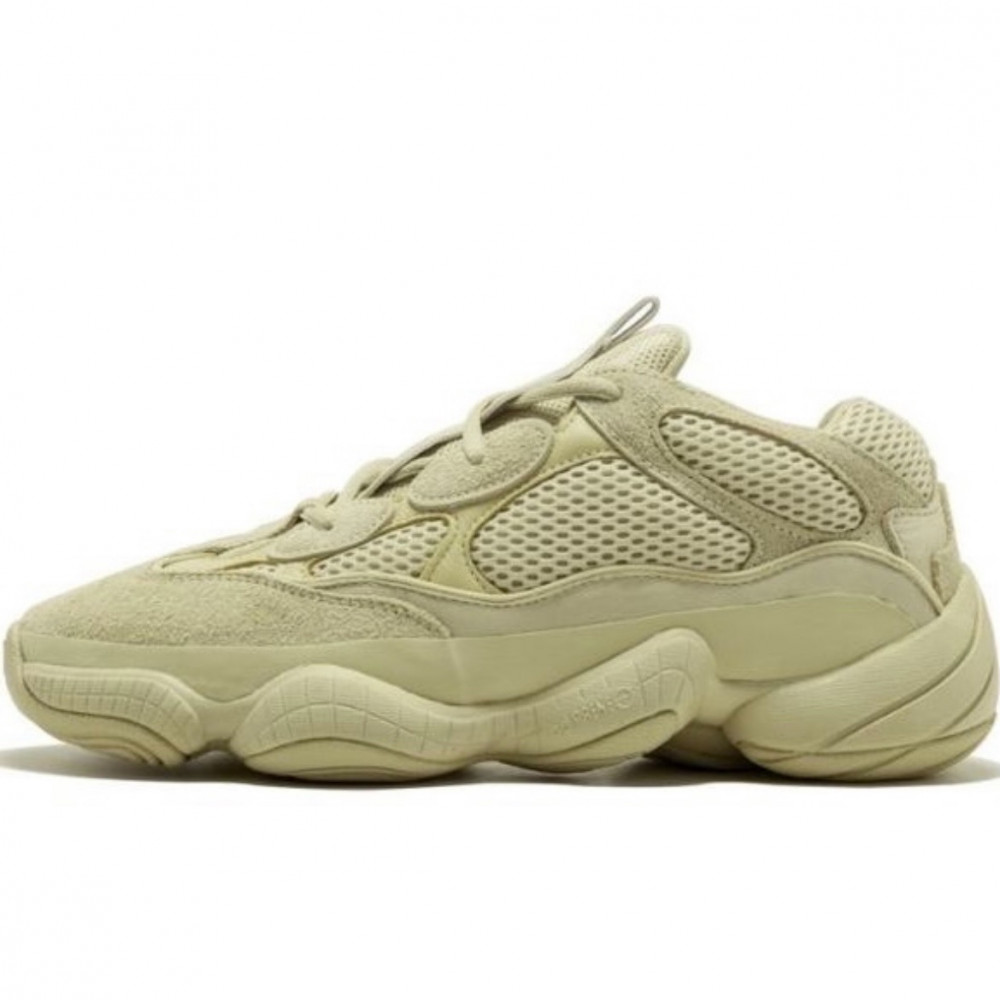 supermoon yellow yeezy 500