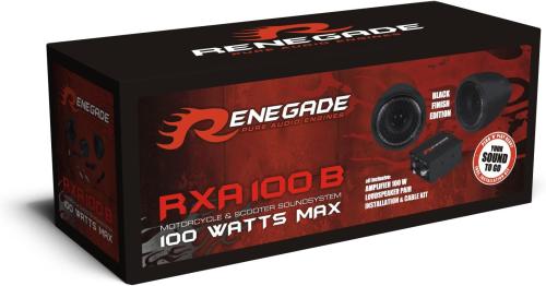 نظام الصوت Renegade RXA100B Powersports مع مكبر ال...