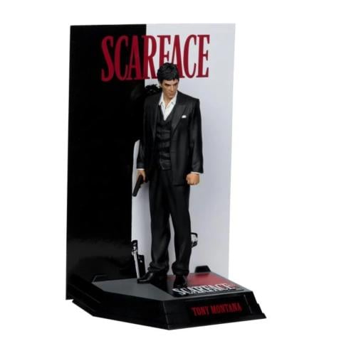 Scarface Movie Maniacs Tony Montana 6" Limited Edi...