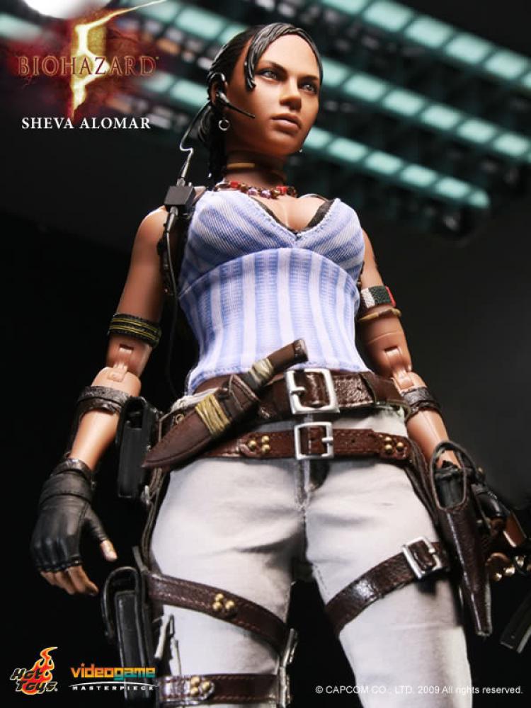 バイオハザードResident Evil Sheva Alomar未開封 Hot Toys VGM07 Resident Evil BioHazard 1/6 Sheva Alomar BSAA