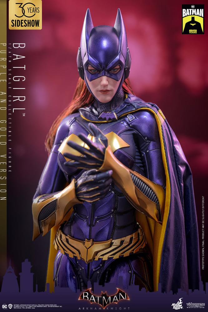 Hot Toys VGM65 Batman: Arkham Knight 1/6 Batgirl (Purple and Gold