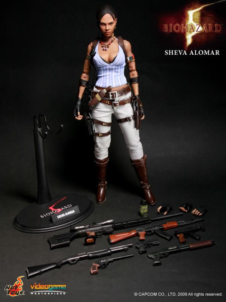 バイオハザードResident Evil Sheva Alomar未開封 Hot Toys VGM07 Resident Evil BioHazard 1/6 Sheva Alomar BSAA