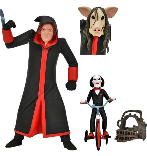 Jigsaw Killer & Billy Tricycle(Saw)6" NECA Toony T...