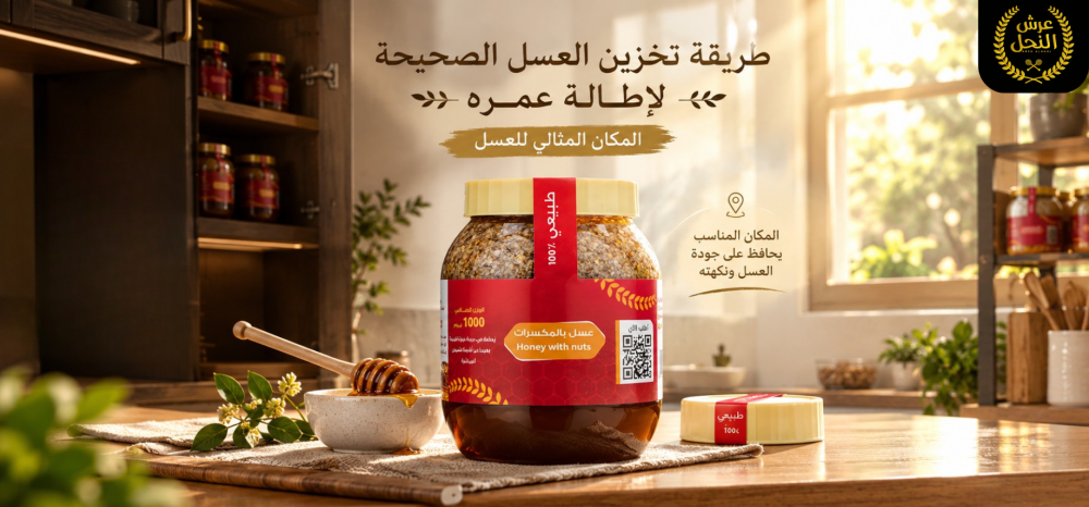 طريقة تخزين العسل الصحيحة لإطالة عمره