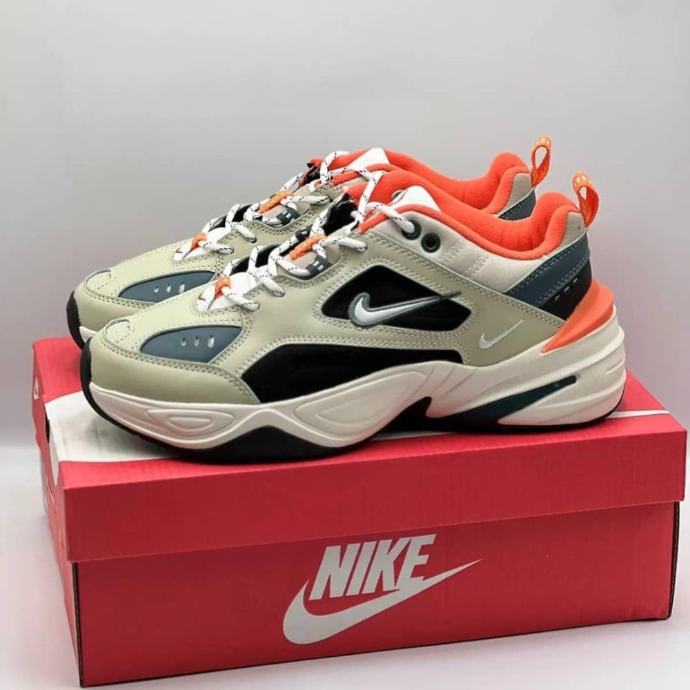 nike m2k tekno turf orange