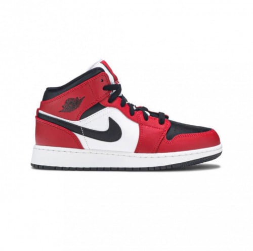 Air Jordan 1 Mid GS 'Chicago Black Toe'