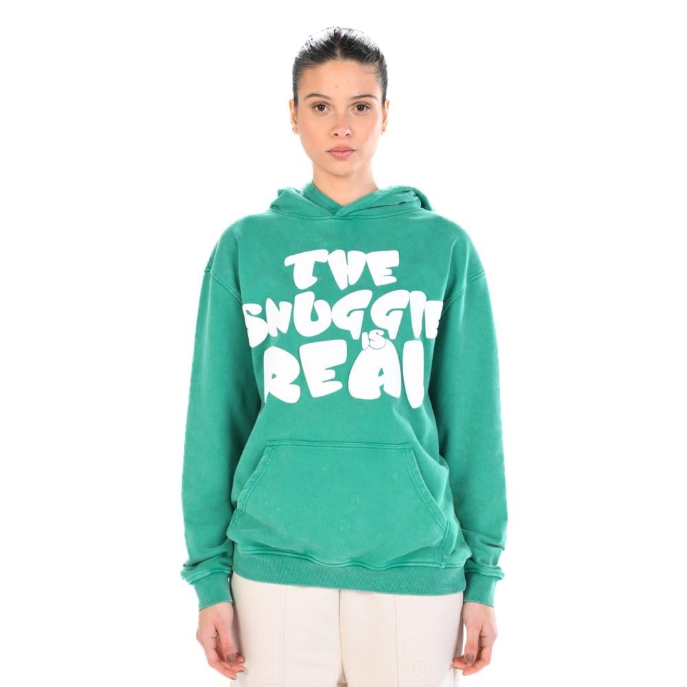 GREEN WASHED HOODIE