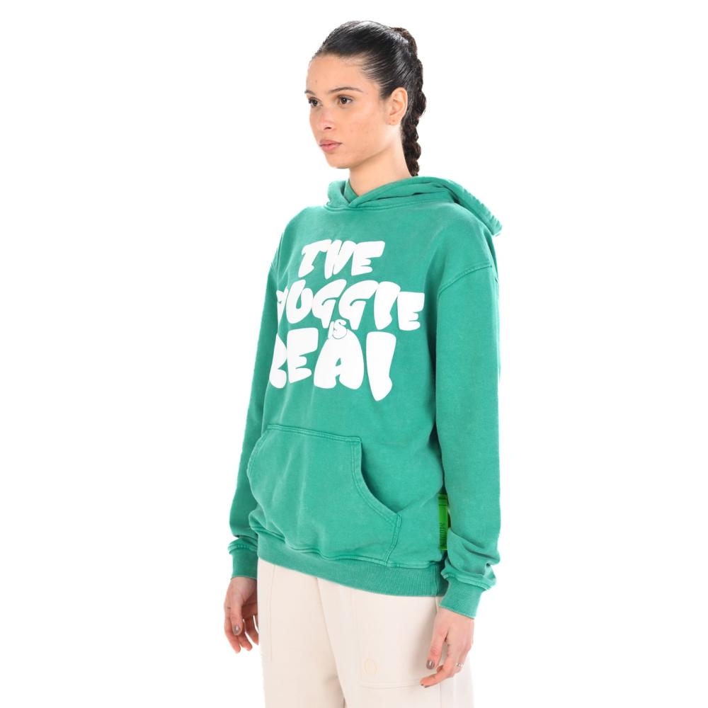 GREEN WASHED HOODIE