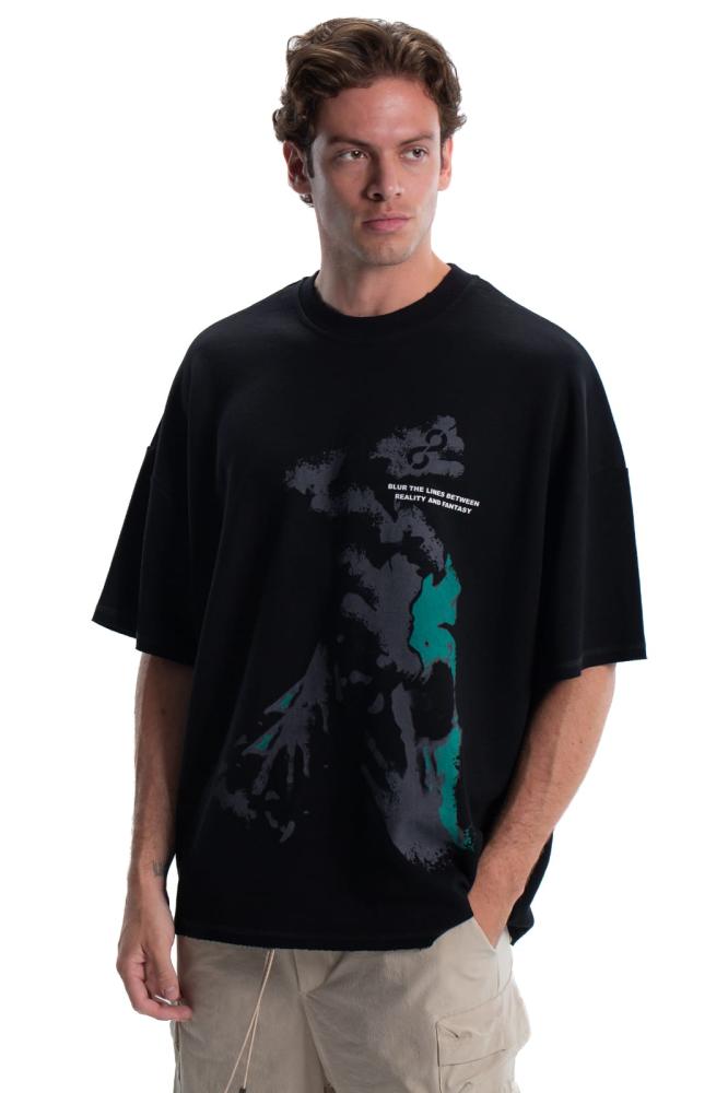Black Distortion T-Shirt TS05 - AVOCA CONCEPT STORE