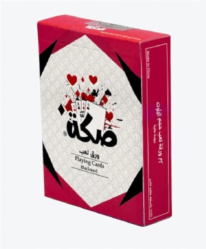 ورق صكة أحمر