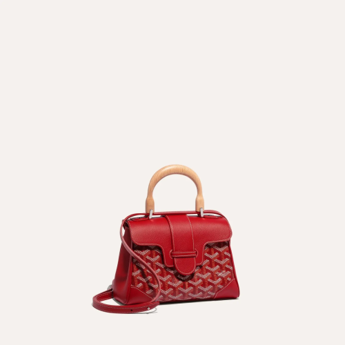 Saïgon Souple Mini Bag - أحمر