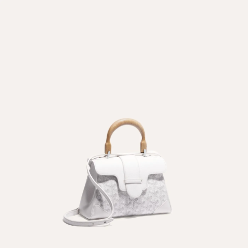 Saïgon Souple Mini Bag - أبيض