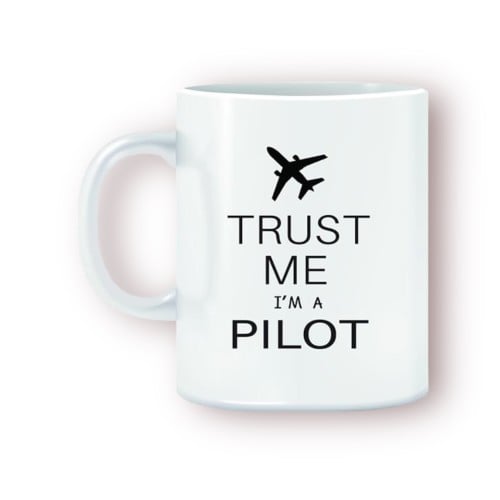 كوب Trust me iam Pilot