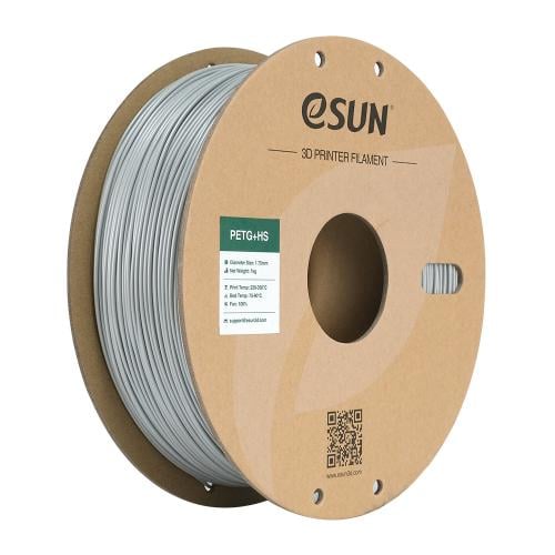 eSUN PETG+ HS (Silver) 3D Filament 1.75Ø, 1kg