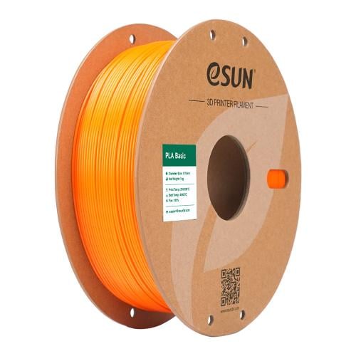 eSUN PLA Basic (Orange) 3D Filament 1.75Ø, 1kg