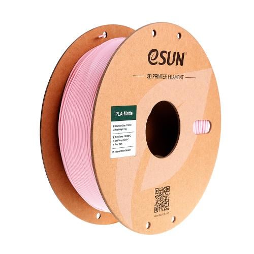 eSUN ePLA-Matte (Peach Pink) 3D Filament 1.75Ø, 1k...