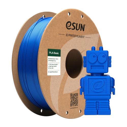 eSUN PLA Basic (Blue) 3D Filament 1.75Ø, 1kg