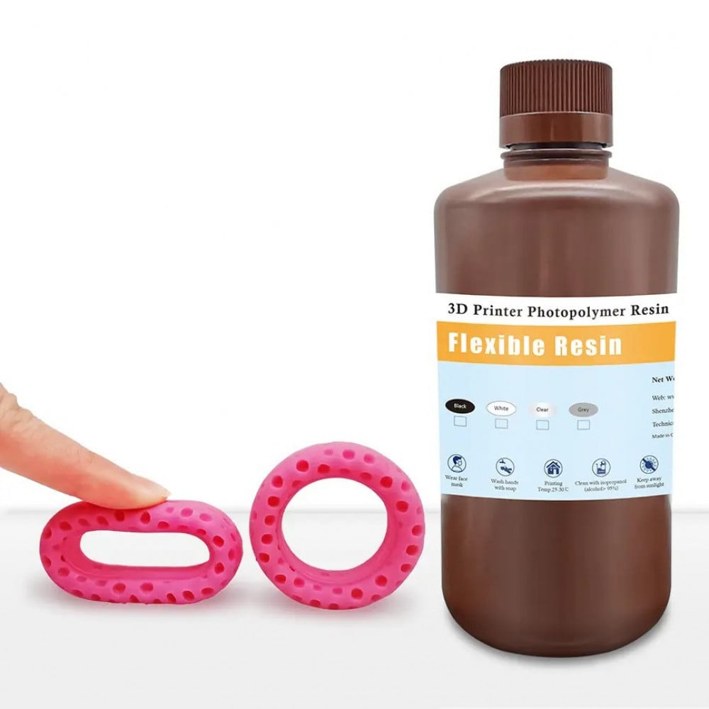 Siraya Tech Tenacious Flexible and Strong Resin, 1kg - CubicSky - 3D  Printing Products - Saudi Arabia