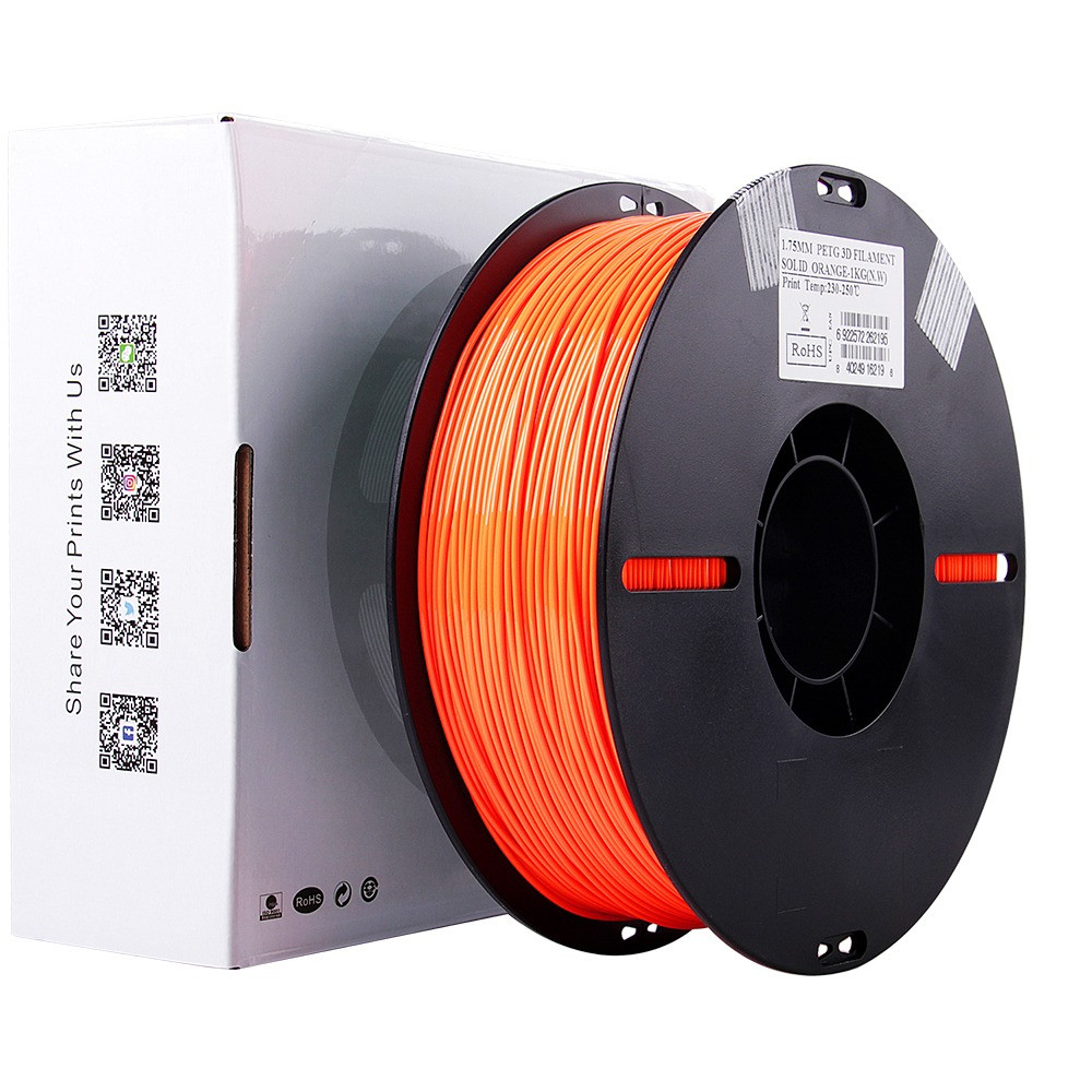 iSANMATE petg filament  1.75mm orange 3d printing petg filament