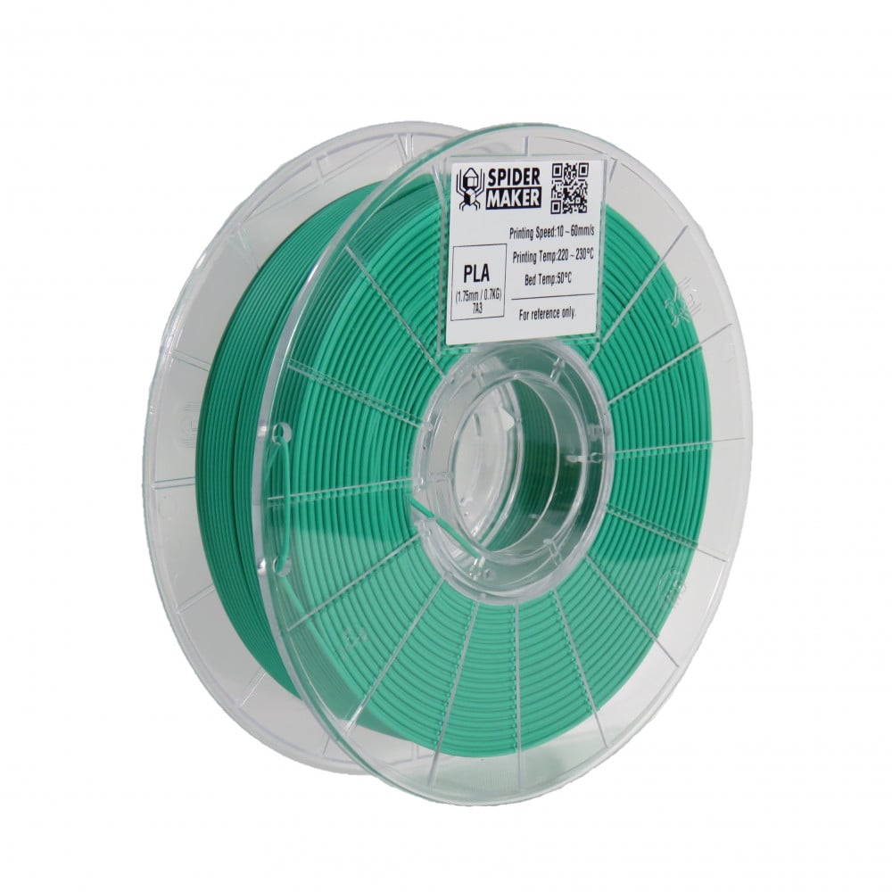 SpiderMaker Matte PLA (Emerald Green) 3D Filament 1.75Ø, 0.7kg