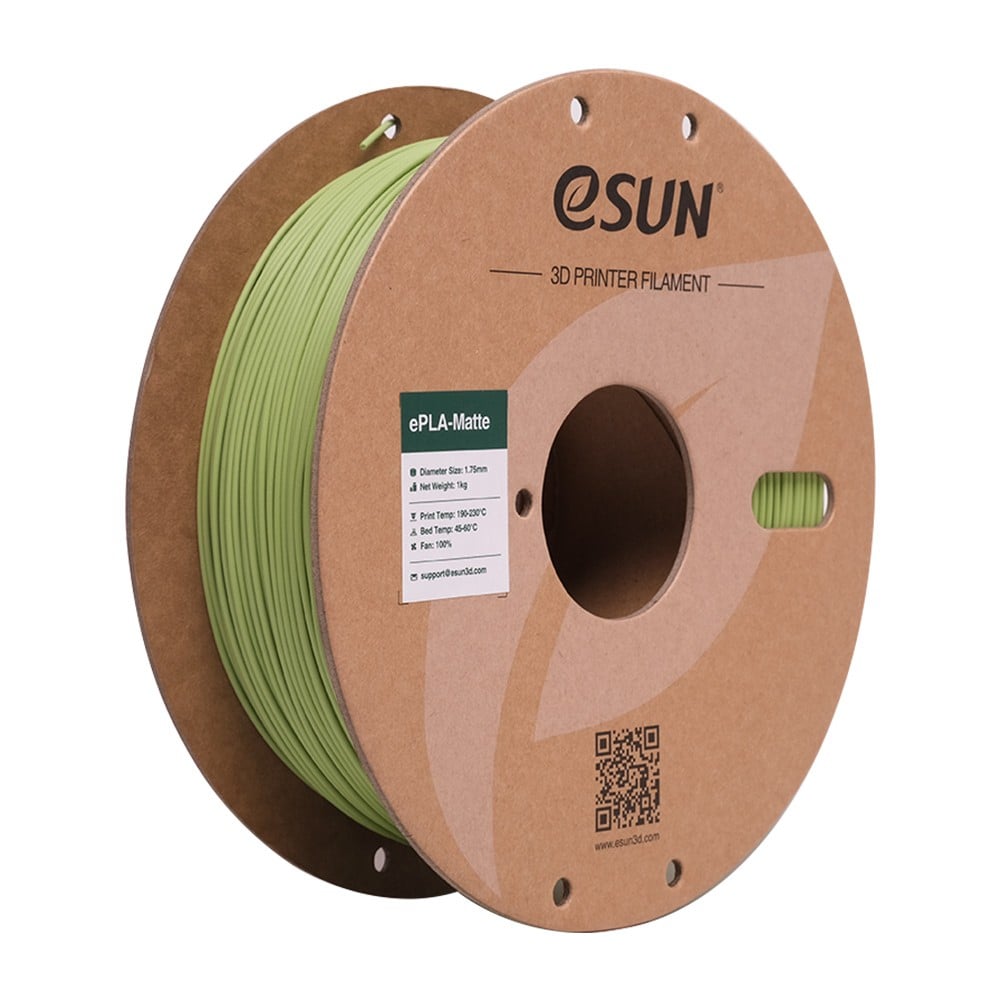 filament فلمنت  eSUN PLA-Matte Matcha Green