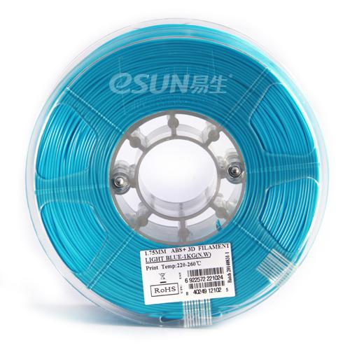 eSUN ABS+ (Light Blue) 3D Filament 1.75Ø, 1kg