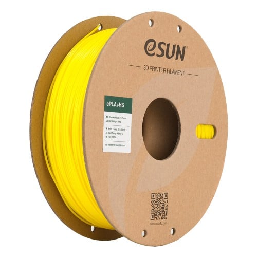 eSUN PLA+ HS (Yellow) 3D Filament 1.75Ø, 1kg