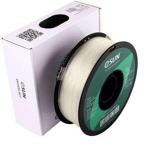 eSUN PLA (Clear) 3D Filament 1.75Ø, 1kg