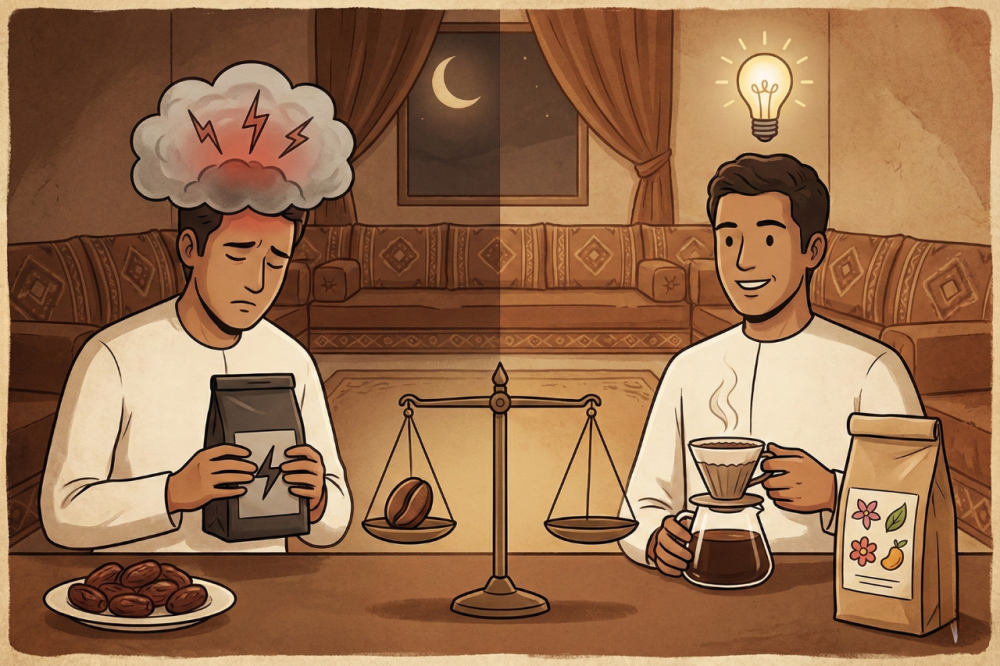 كيف تختار محصول القهوة المختصة المناسب لتجنب الصداع وتحسين التركيز بعد