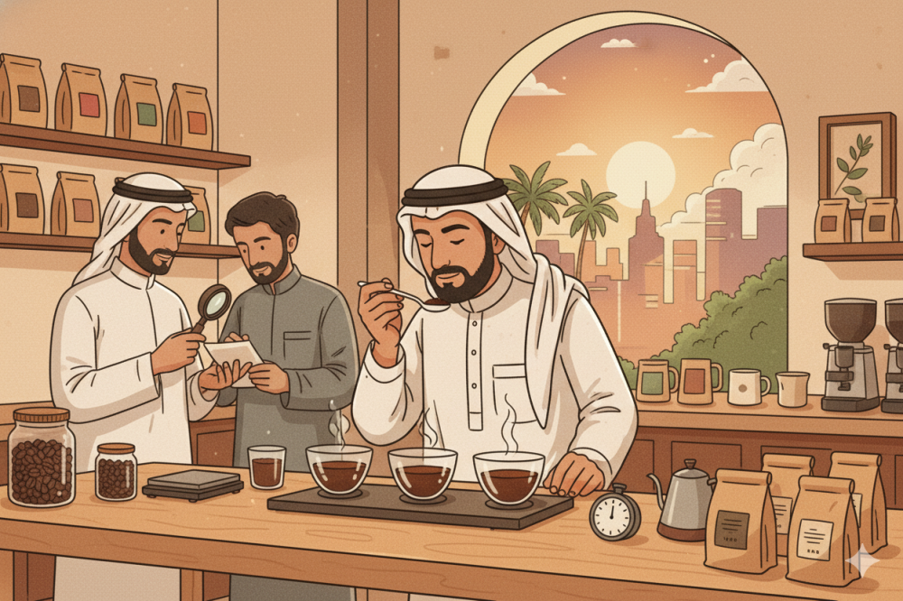 كيف تختبر جودة القهوة المختصة قبل ما تشتريها ؟ دليل عشاق القهوة المختص