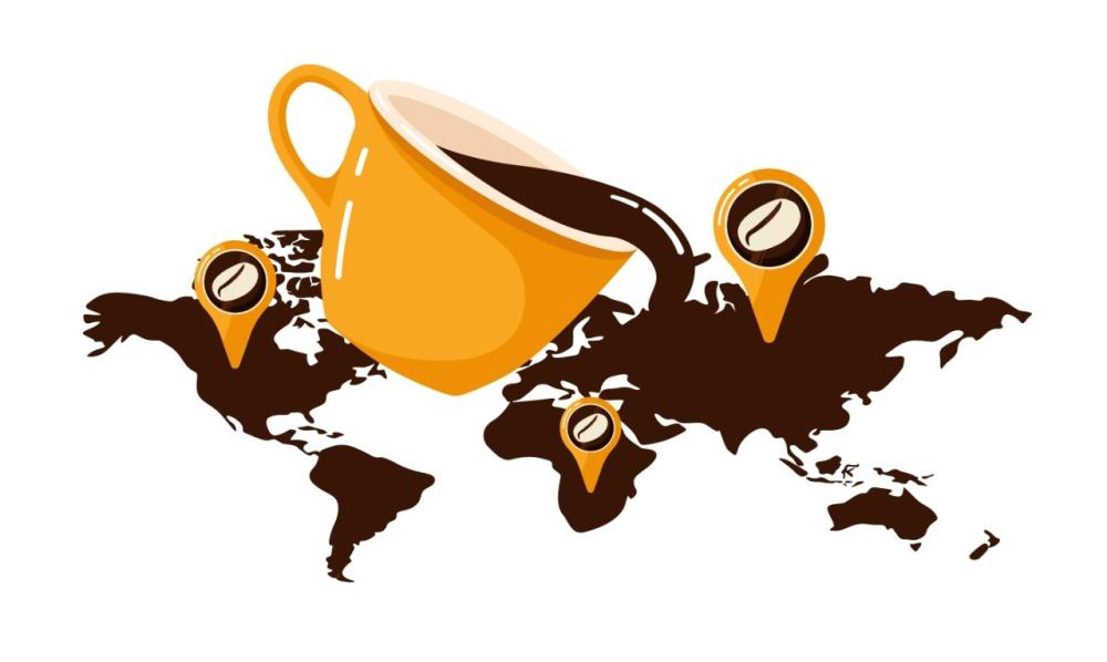 اكتشف النكهات الفريدة في القهوة المختصة من مختلف أنحاء العالم