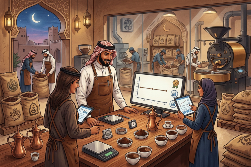 لماذا يراهن محترفو القهوة في السعودية على ثبات جودة بروفايلز في المواس