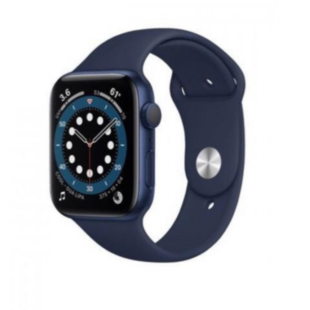 Apple Watch SE Size 44, Gray Frame, Black Band - فونسي ستور