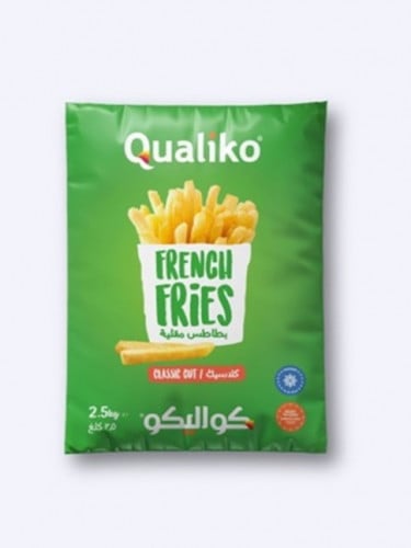 بطاطس كواليكو 2,5 كيلو _ Classic French Fries Qual...