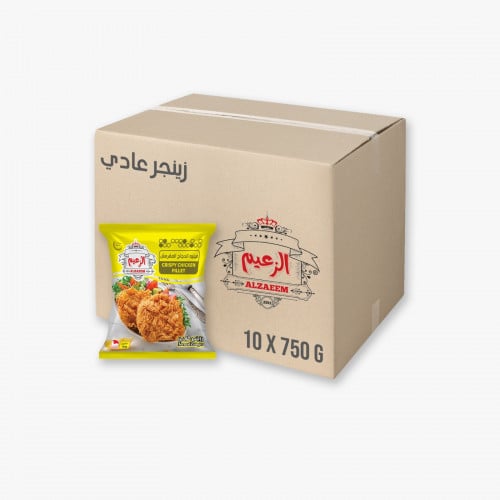 فيليه زنجر مقرمش 750 جم 10 أكياس بالكرتون _ Crispy...